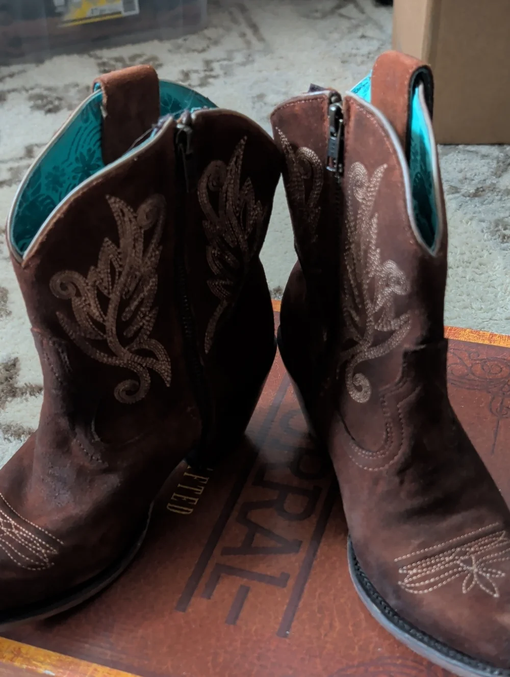 Corral Cognac Ankle Boot